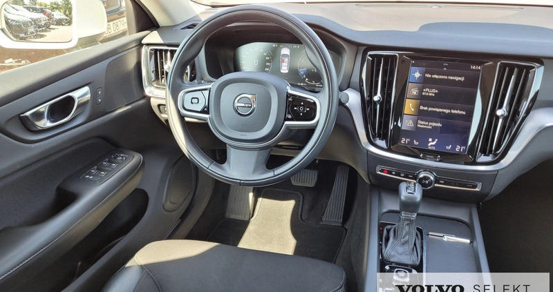Volvo S60 cena 146900 przebieg: 46000, rok produkcji 2020 z Biały Bór małe 436